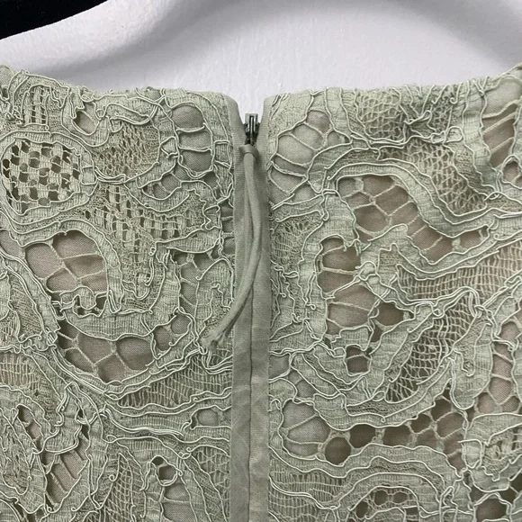 J. Mendel Paris Mint Lace Dress - Picture 7 of 7